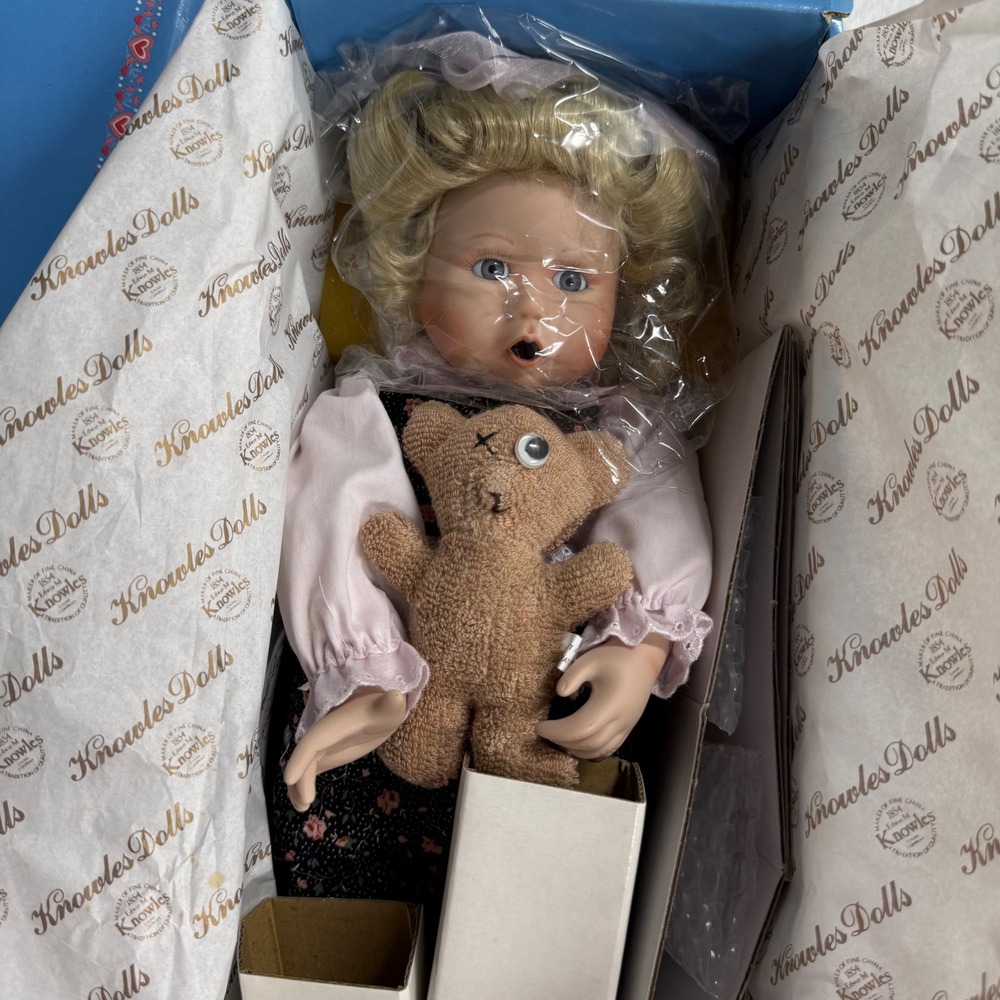 Knowles Dolls My Closest Friend‎ Porcelain Doll Jan Goodyear Handcrafted Vintage